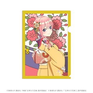 The Quintessential Quintuplets Hanafuda Pattern Clear File Ichika (Anime Toy)