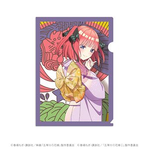 五等分の花嫁 花札柄クリアファイル 二乃 (キャラクターグッズ)