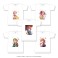 The Quintessential Quintuplets Hanafuda Pattern T-Shirt Miku L Size (Anime Toy) その他の画像1 Thumbnail