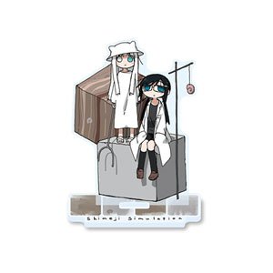 Shimeji Simulation Pair Pair Acrylic Stand Gardener & Shijima`s Sister (Anime Toy)