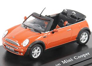 ニューミニ コンバーチブル (メタリックオレンジ) (ミニカー)