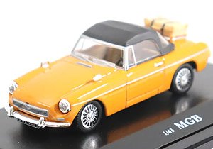MGB ソフトトップ (ダリアイエロー) (ミニカー)