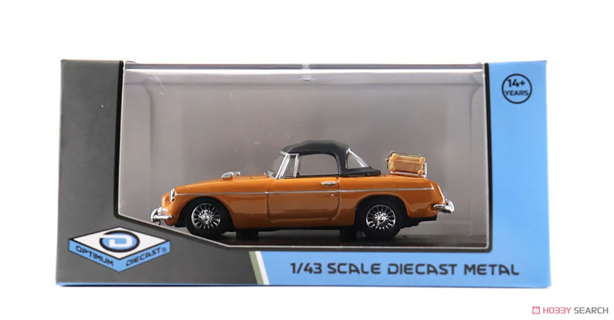 MGB Soft Top (Dahlia Yellow ) (Diecast Car) Package1