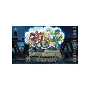 Girls` Last Tour Girl Adventure Travel Rubber Mat (Anime Toy)