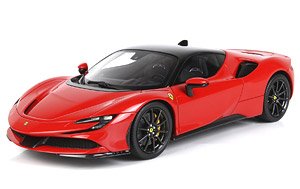 Ferrari SF90 Stradale Rosso Corsa 322 (without Case) (Diecast Car)