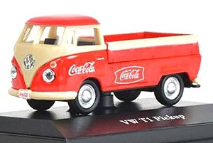 1962 Volkswagen Type 2 (T1) Pickup `Coca-Cola` Red / White (Diecast Car)