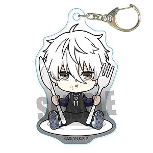 Gochi-chara Acrylic Key Ring Blue Lock Seishiro Nagi (Anime Toy)