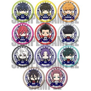 Trading Can Badge Blue Lock Gochi-chara (Set of 11) (Anime Toy)