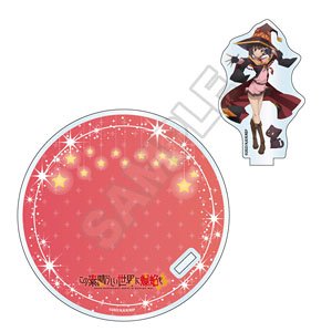 KonoSuba: An Explosion on This Wonderful World! Acrylic Stand Coaster Megumin (Anime Toy)
