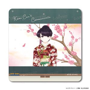 Komi Can`t Communicate Rubber Mat Coaster [A] (Anime Toy)