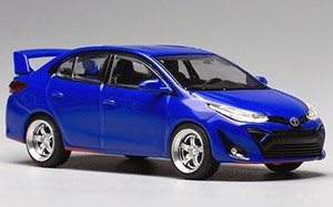 TOYOTA GR VIOS BLUE (ミニカー)