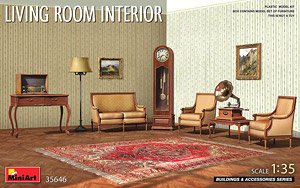 Living Room Interior (Plastic model)
