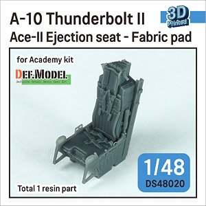 A-10 Thunderbolt II Ace-II Ejection Seat (Fabric Pad) - (for Academy) (Plastic model)
