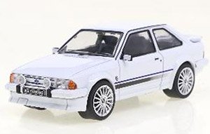 フォード エスコート MKIII RS ターボ 1984 ホワイト (ミニカー)