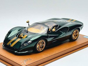De Tomaso P72 Green Metallic (Diecast Car)