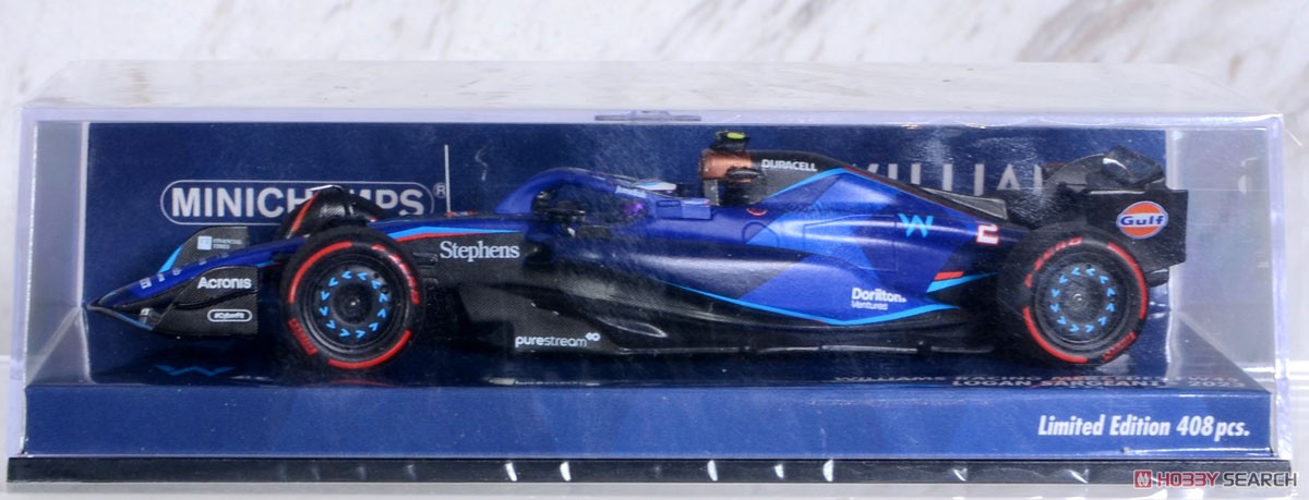 ウィリアムズ レーシング FW45 ローガン・サージェント 2023 (ミニカー) パッケージ1