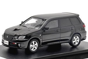 Mitsubishi Airtrek Turbo-R (2002) Black (Diecast Car)