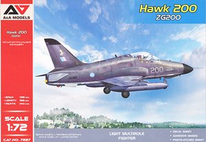 BAe Hawk200 Light Multirole Fighter (reg No: ZG200) (Plastic model)