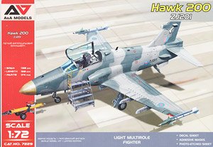 BAe Hawk200 Light Multirole Fighter (reg No: ZJ201) (Plastic model)