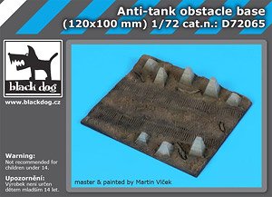 Anti-Tank Obstacle Base (Plastic model)