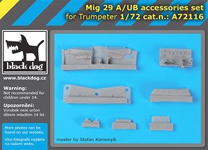 Mig 29 A/UB Accessories Set (for Trumpetter) (Plastic model)