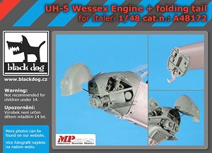 UH-5 Wessex Engine + Folding Tail (Plastic model)