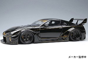 LB-Silhouette Works GT 35GT-RR Black (Diecast Car)