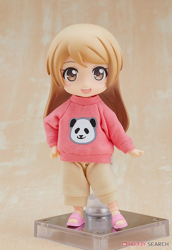 Nendoroid Doll Outfit Set: Sweatshirt and Sweatpants (Pink) (PVC Figure) その他の画像2