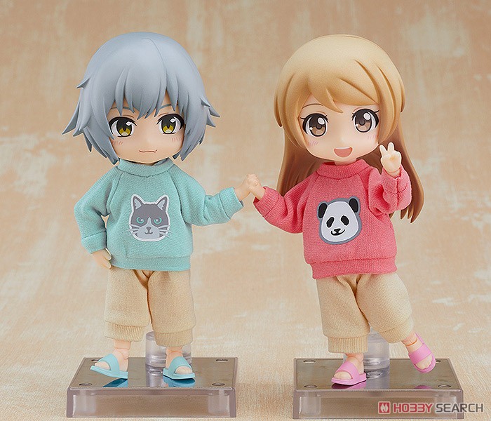 Nendoroid Doll Outfit Set: Sweatshirt and Sweatpants (Pink) (PVC Figure) その他の画像3