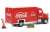 Beverage Delivery Truck `Coca-Cola` w/Bottle Case & Hand Cart (Diecast Car) Item picture2