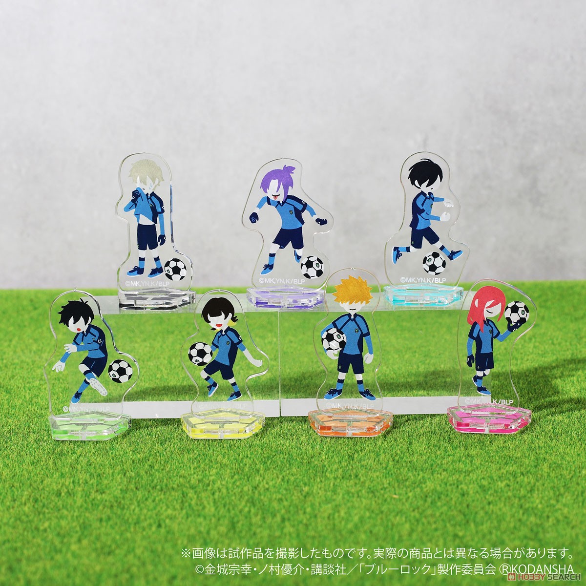 Blue Lock Acrylic Diorama Yuru-Palette (Anime Toy) その他の画像1
