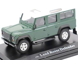ランドローバー ディフェンダー (ブリティッシュグリーン) (ミニカー)