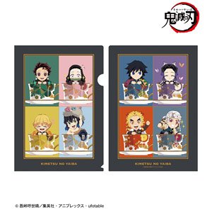 Animation [Demon Slayer: Kimetsu no Yaiba] Assembly Mini Chara Tea Cup Ver. Clear File (Anime Toy)
