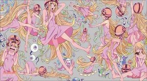 Bushiroad Rubber Mat Collection V2 Vol.124 Bakemonogatari [Shinobu Oshino] (Card Supplies)