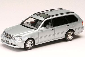トヨタ クラウンエステート 3.0 ロイヤルサルーン シルバーメタリック (ミニカー)