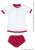 AZO2 Gym Clothes Set (Crimson) (Fashion Doll) Item picture1