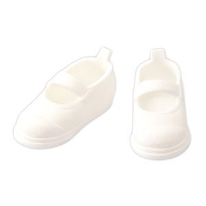 Indoor Shoes II (White) (Fashion Doll)
