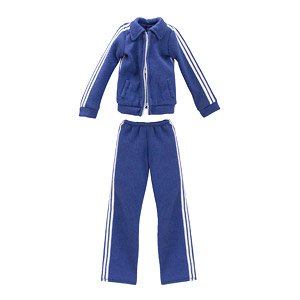 PNS Gym Suit Set (Navy) (Fashion Doll)