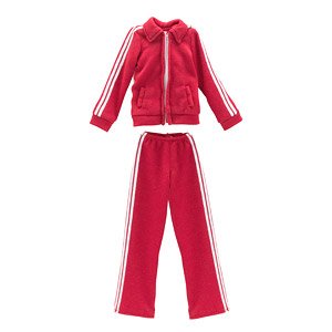 PNS Gym Suit Set (Red) (Fashion Doll)