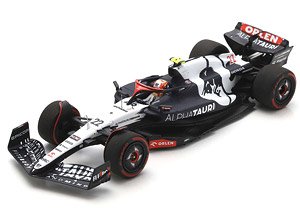 AlphaTauri AT04 No.22 Scuderia AlphaTauri Yuki Tsunoda T.B.C. (Diecast Car)