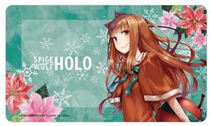 Spice and Wolf Ju Ayakura [Especially Illustrated] Holo Santa Ver. Play Mat (Card Supplies)