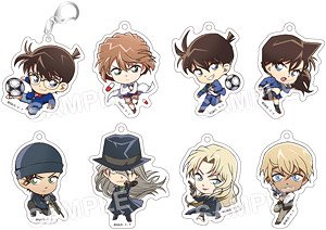 Detective Conan Fight! Acrylic Key Ring Collection (Set of 8) (Anime Toy)