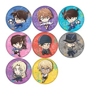Detective Conan Fight! Chara Badge Collection (Set of 8) (Anime Toy)