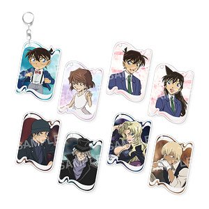 Detective Conan Acrylic Key Ring Collection Secret Mist (Set of 8) (Anime Toy)