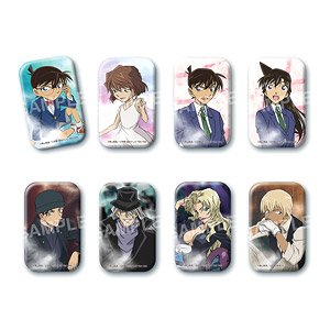 Detective Conan Chara Badge Collection Secret Mist (Set of 8) (Anime Toy)