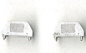 1/80(HO) Rooftop Air Conditioner for EF65PF (Model Train)