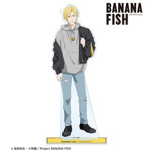 Banana Fish meagratia Collaboration [Especially Illustrated] Ash Lynx Casual Wear Ver. Extra Large Acrylic Stand (Anime Toy)