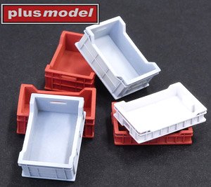 Plastic Crates (Set of 6) (Plastic model)