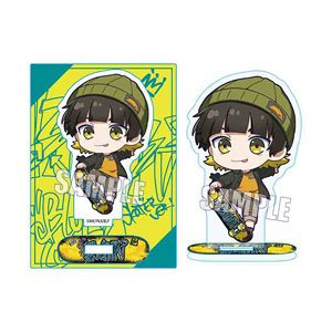 Mini Stand Blue Lock Meguru Bachira Skater Ver. (Anime Toy)