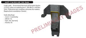 F-16A MLU LooK (for Kinetic) (Plastic model)